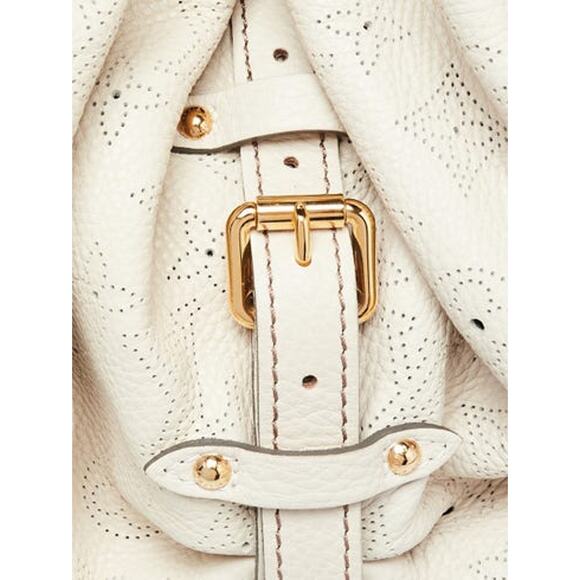 Louis Vuitton White Monogram Mahina Leather XL Bag - Picture 5 of 11
